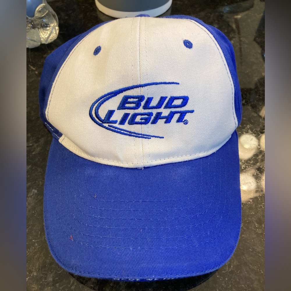 Bud light cotton baseball hat adjustable one size
